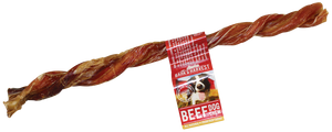 Superior Farms Bark & Harvest USA Beef Pizzle Twisted Grain Free Dog Chew Treats